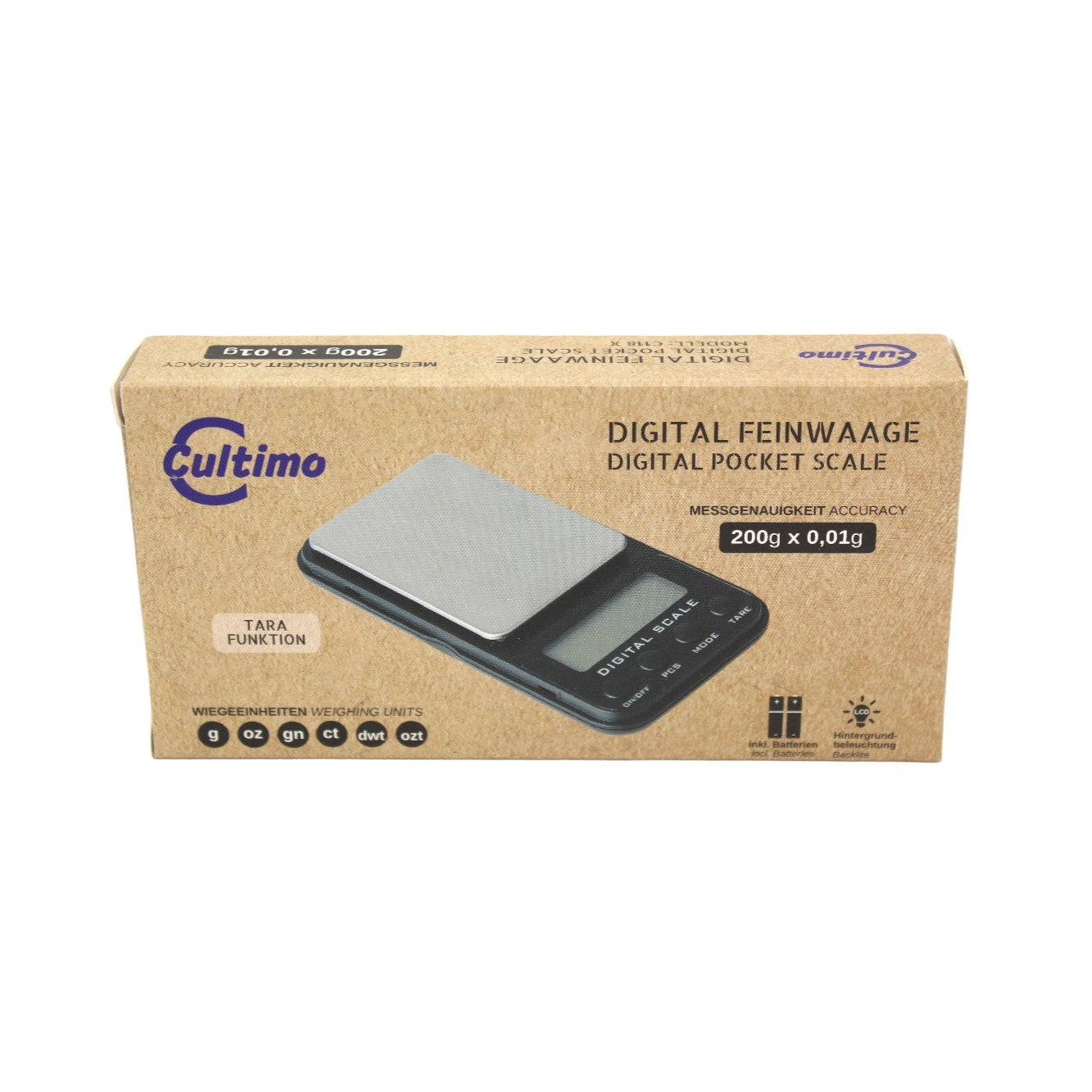 Digital Feinwaage 0,01g bis 200g