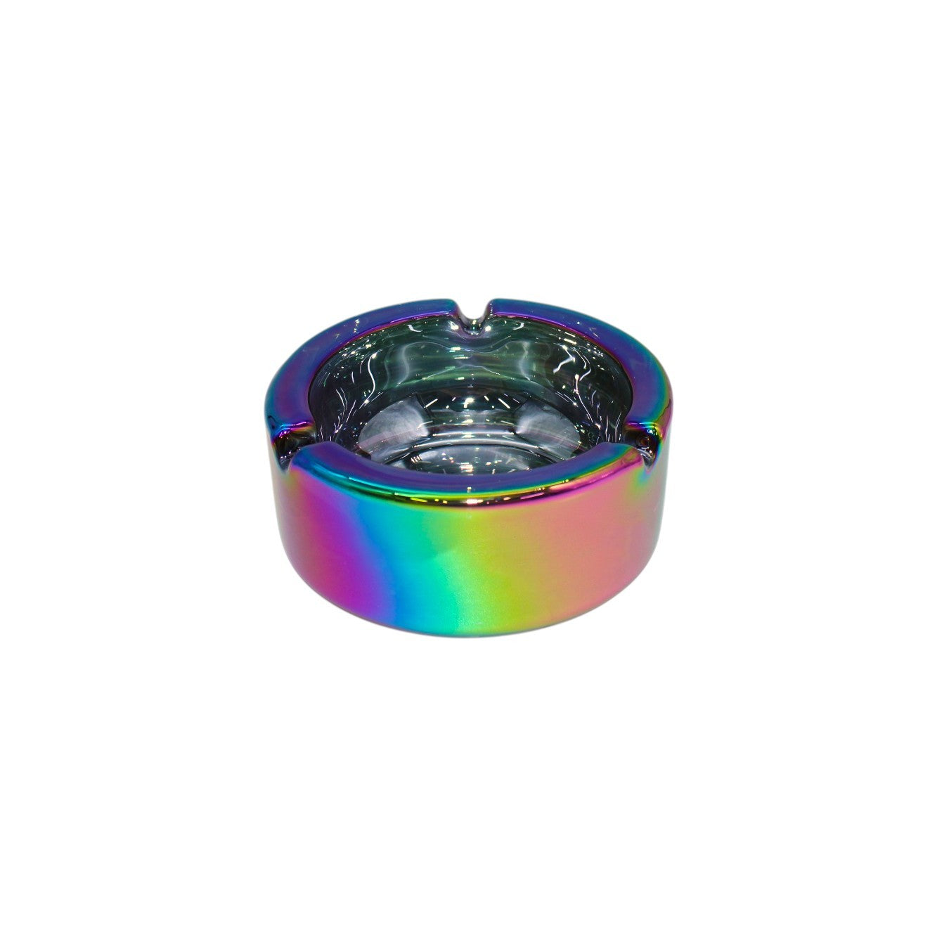 Glas Aschenbecher 6er