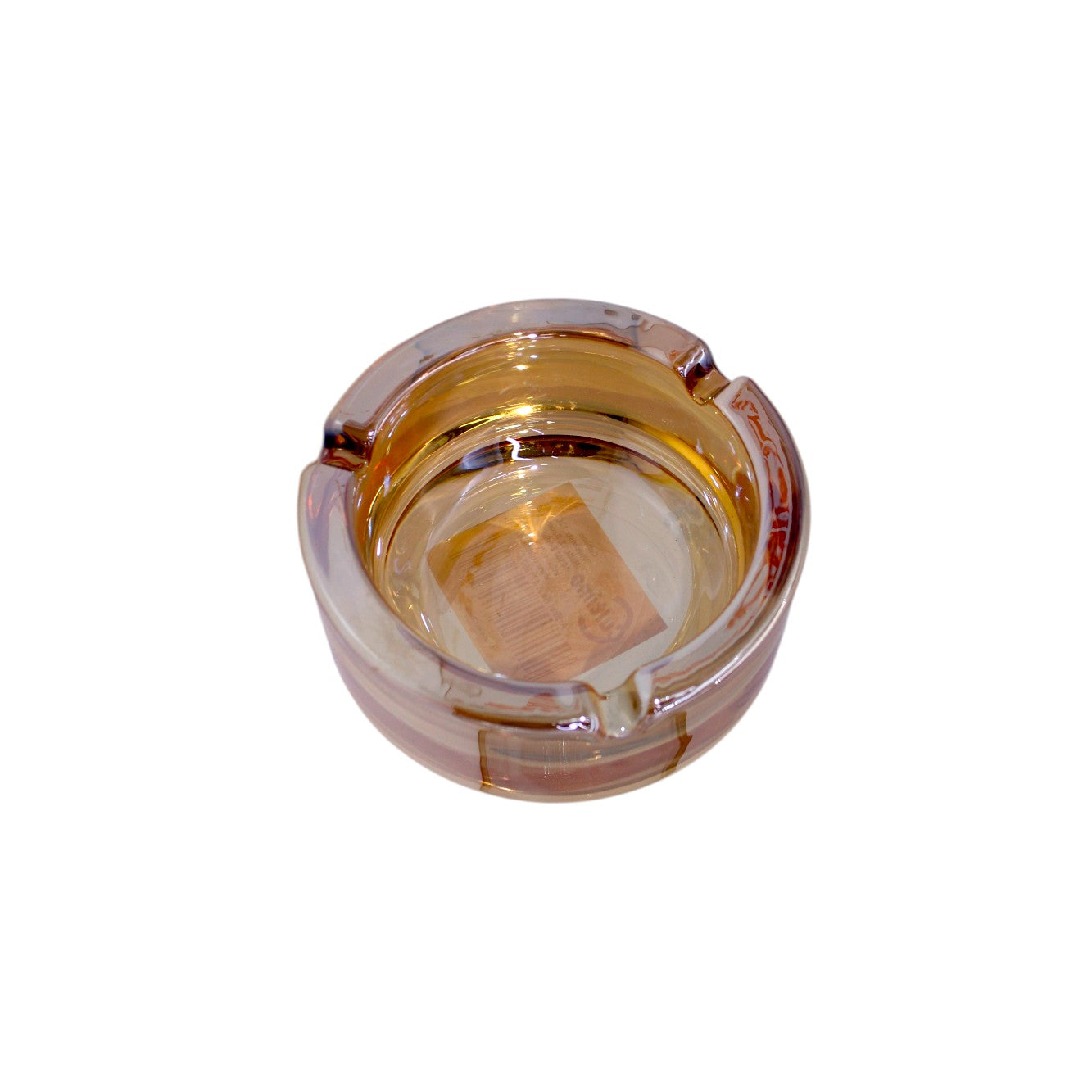Glas Aschenbecher 6er