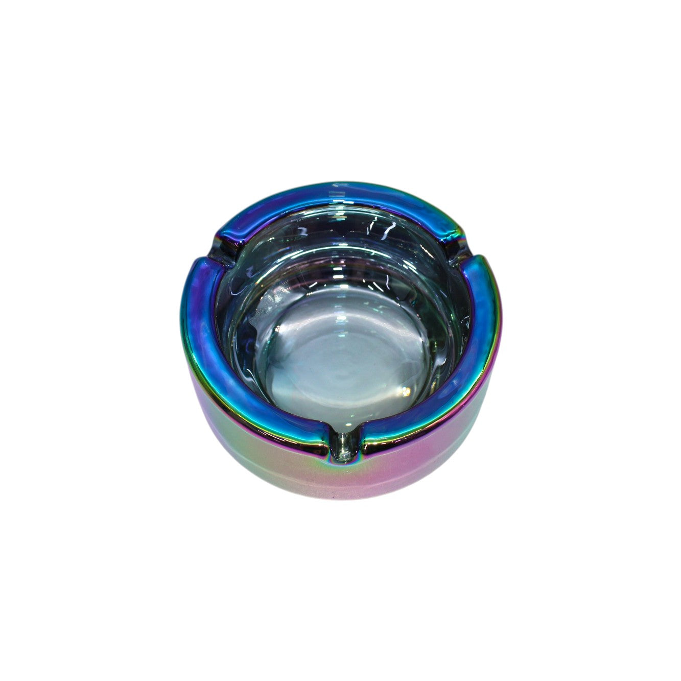Glas Aschenbecher 6er