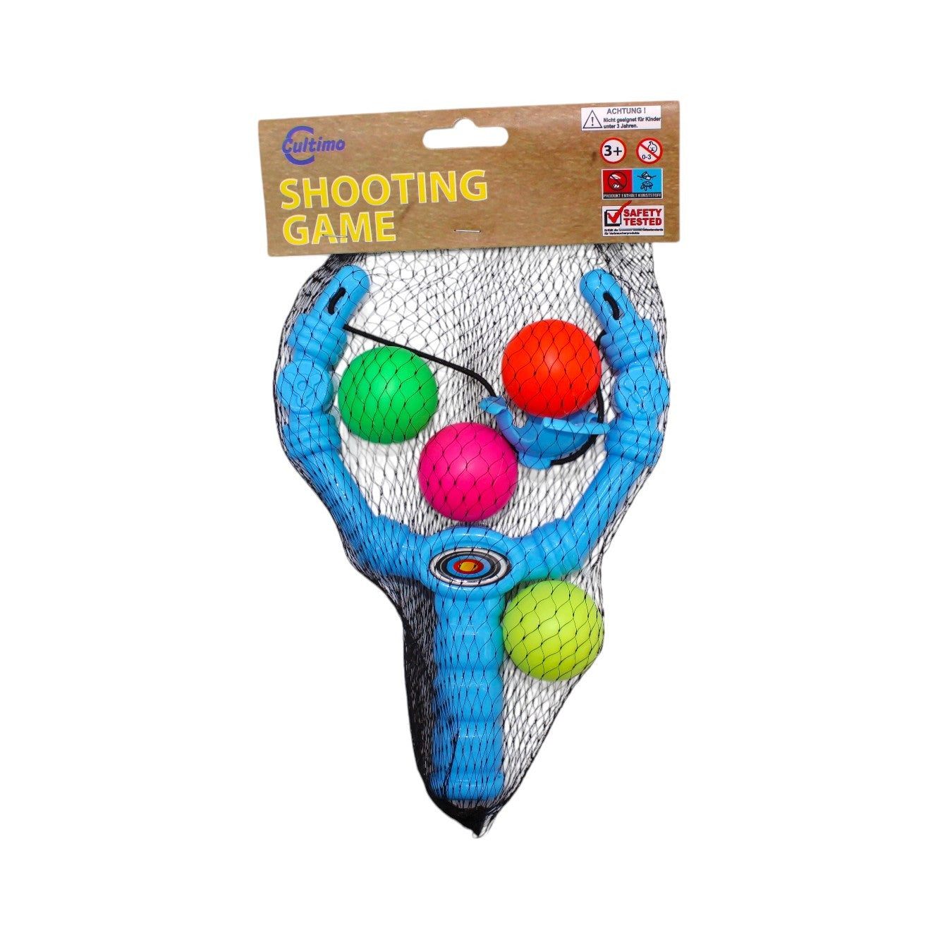 Slingshot Schläger mit 4 Bällen
