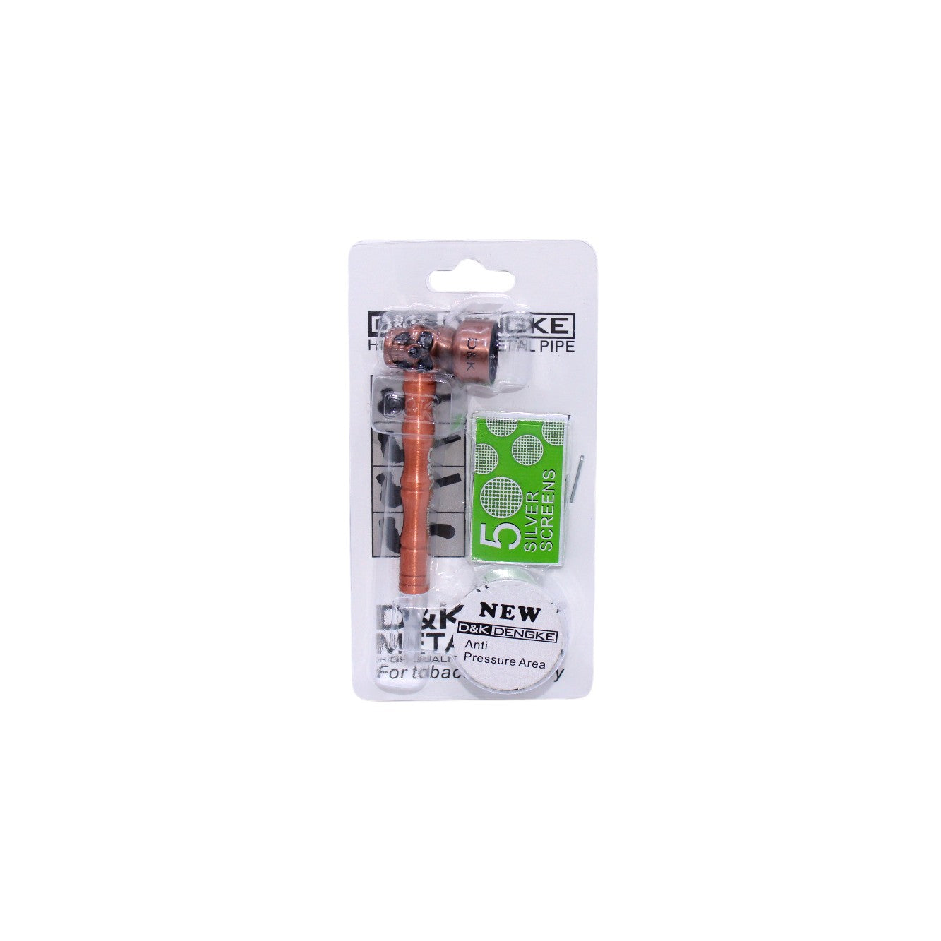 Metall Pfeife Skull inkl. Screens 24er Display
