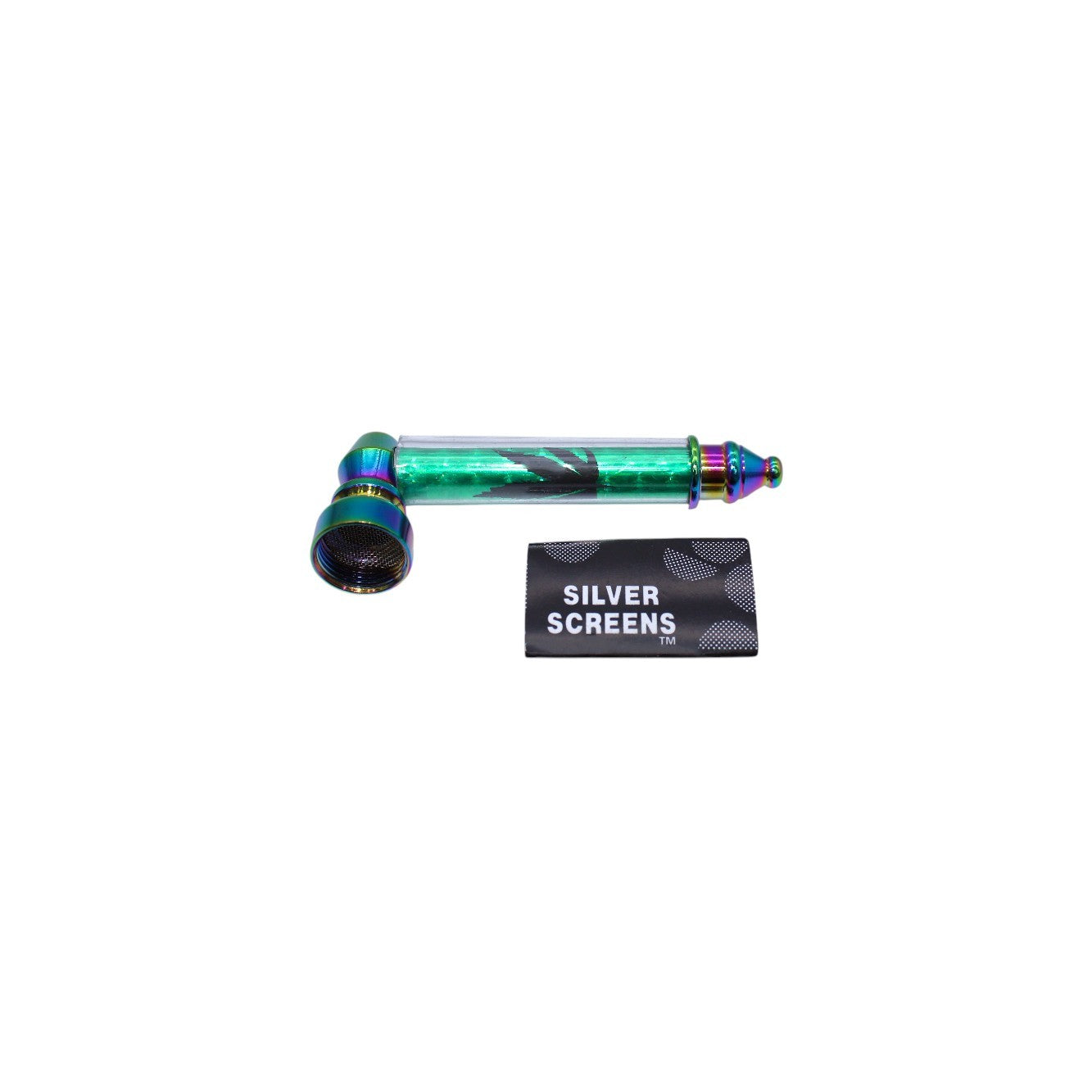 Metall Pfeife 8,5cm inkl. Screens 24er Display