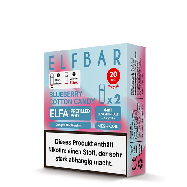 Elfbar Elfa Pod 20mg 10 Stück