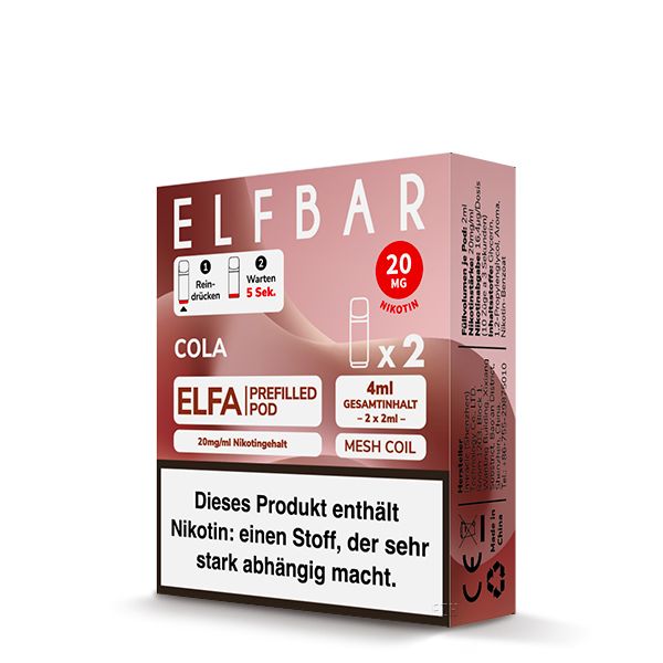 Elfbar Elfa Pod 20mg 10 Stück