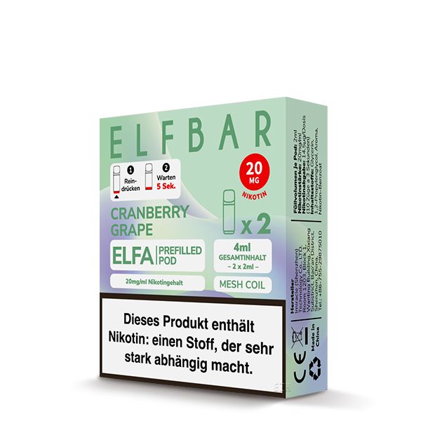 Elfbar Elfa Pod 20mg 10 Stück