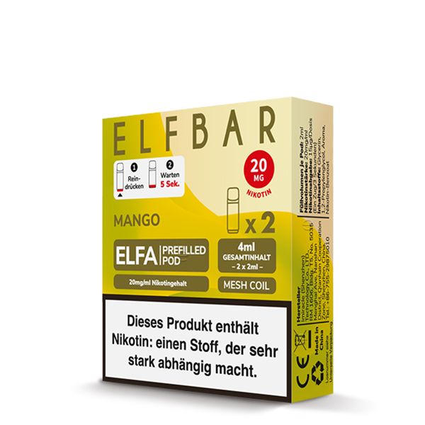 Elfbar Elfa Pod 20mg 10 Stück