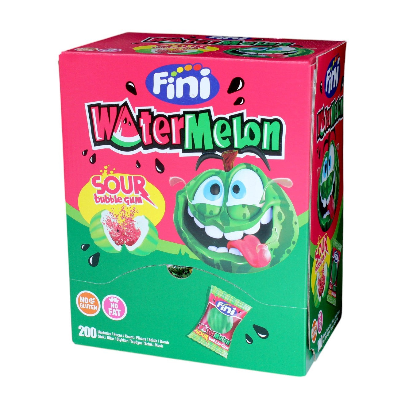 FINI Watermelon Kaugummi 200x 5g