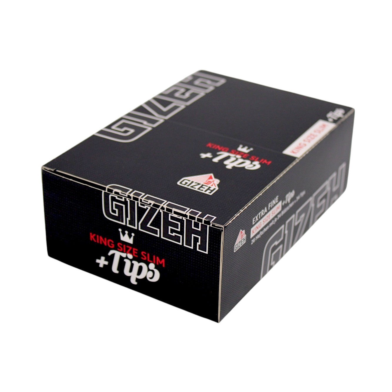 Gizeh Black King Size Slim + Tips