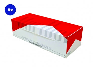 Marlboro Rot Hülsen 5x200
