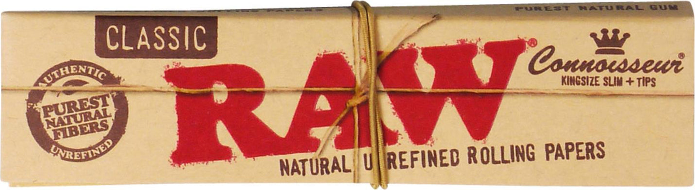 RAW Connoisseur Slim + Tips