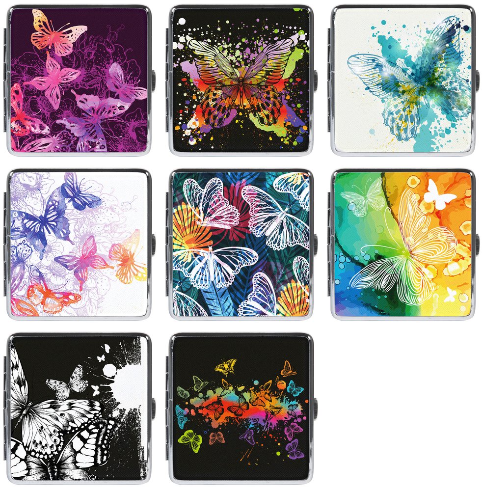Wildfire Zigaretten Etui Schmetterling