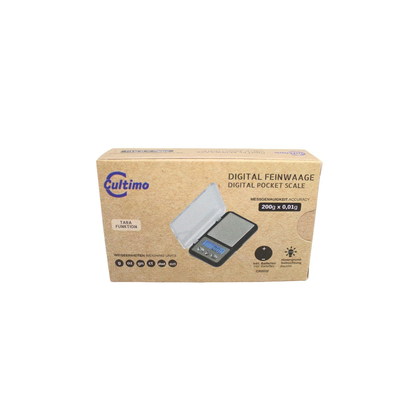 Digital Feinwaage Klein 200g x 0,01g