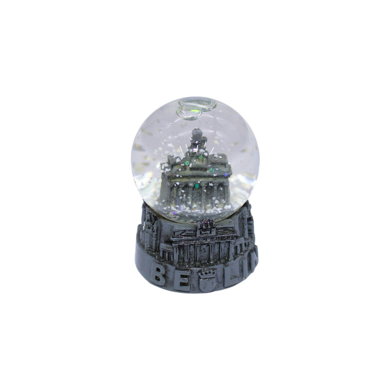 Berlin Schneekugel Grau Klein