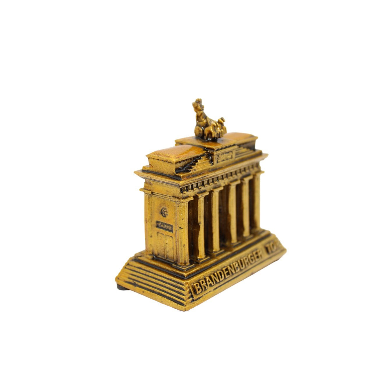 Berlin Brandenburger Tor Modell Gold