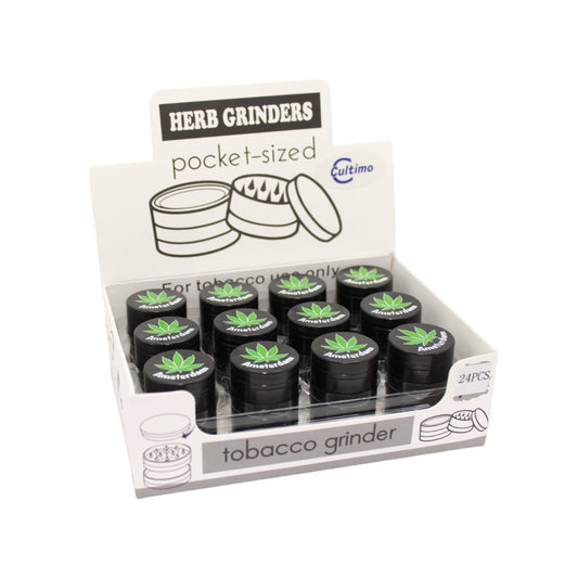 Mini Grinder Amsterdam 3tlg 24er Display