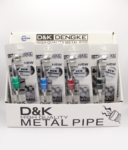 Metall Pfeife Color inkl. Screens 16er Display