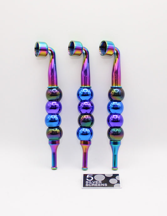 D&K Metall Pfeife Rainbow 15cm