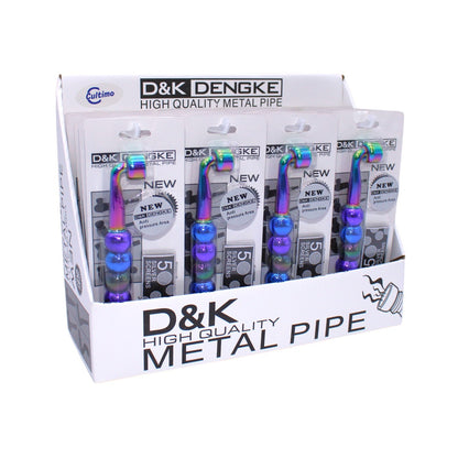 Metall Pfeife Rainbow 15cm 20er Display