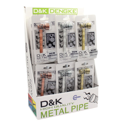 D&K Pfeife Skull inkl. Screens 24er Display
