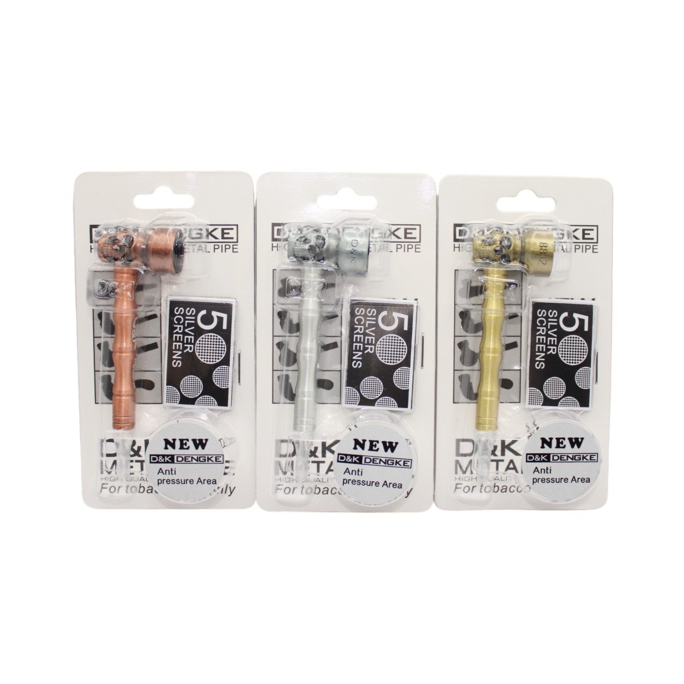 D&K Pfeife Skull inkl. Screens 24er Display