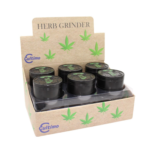 Grinder Ufo Schwarz 4tlg 12er Display