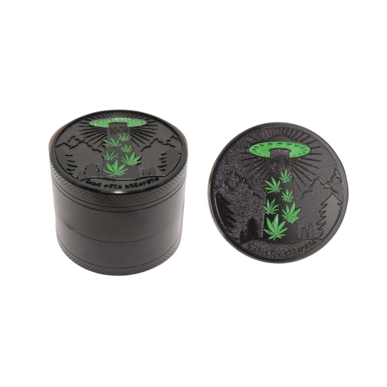 Grinder Ufo Schwarz 4tlg 12er Display