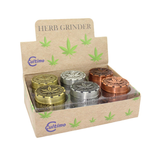 Grinder Hanf D&K 3tlg 12er Display