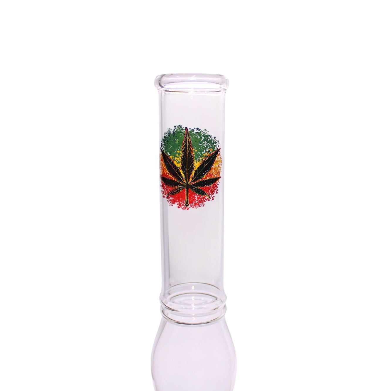 Glasbong Leaf 42cm