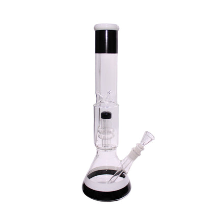 Glasbong Black/White 40cm