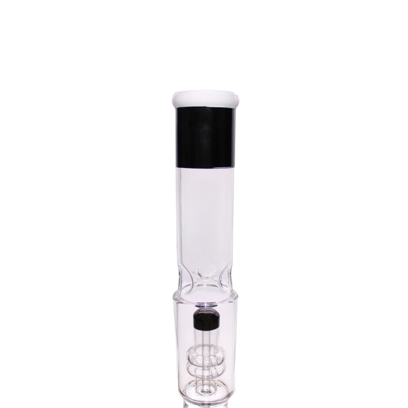 Glasbong Black/White 40cm