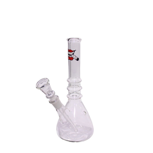 Glasbong Lips 21cm