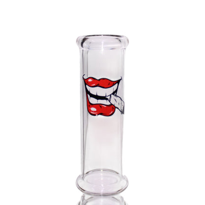 Glasbong Lips 21cm