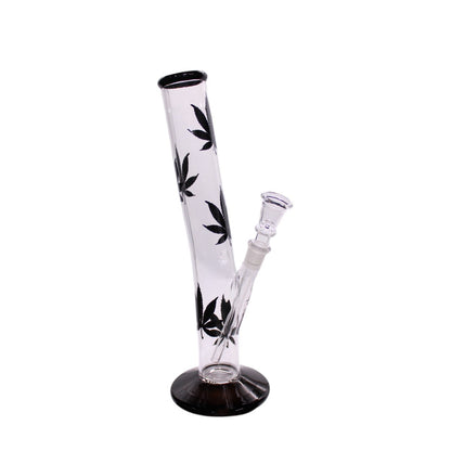 Glasbong Black Leaves 30cm