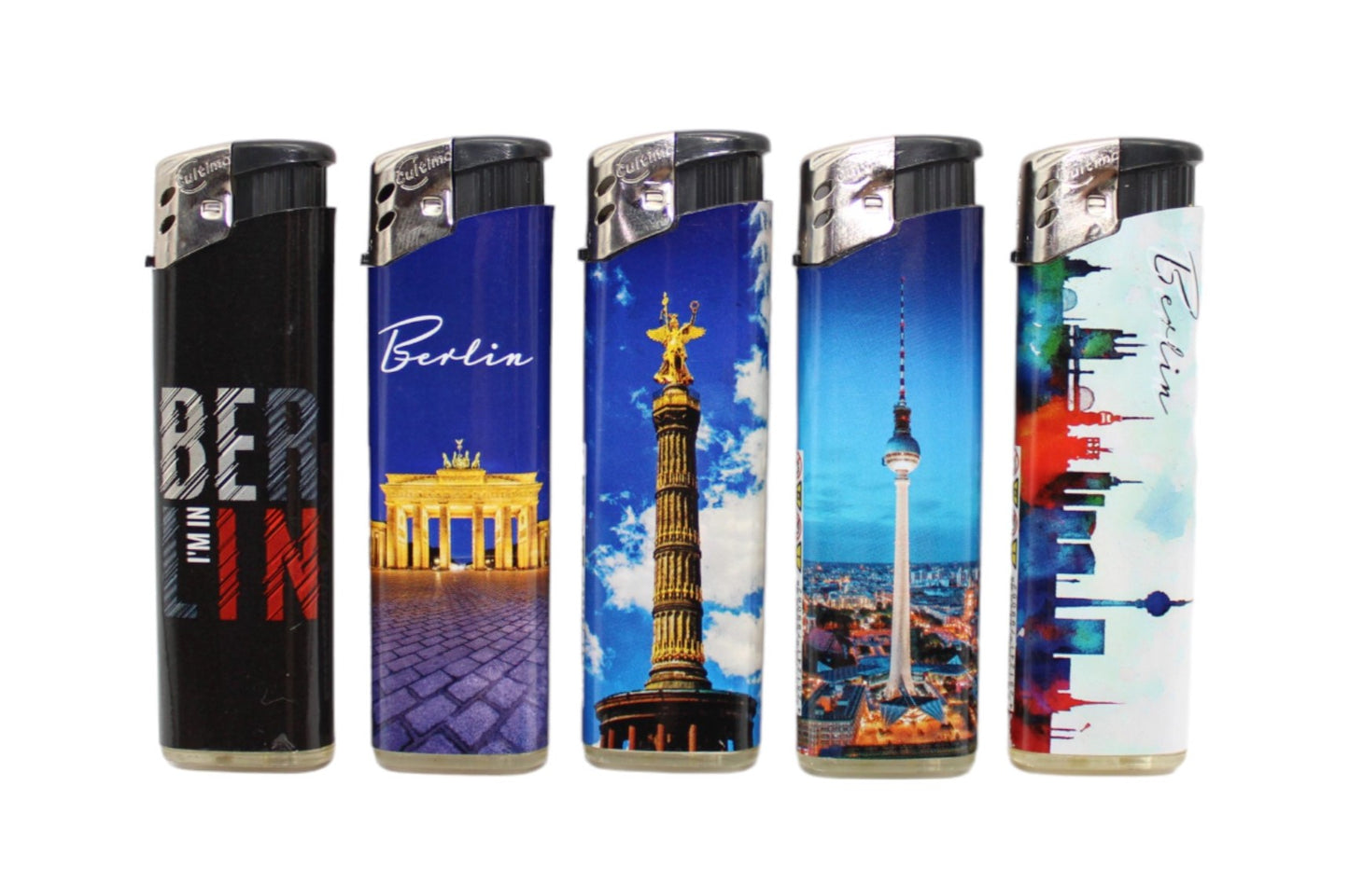 Elektronik Feuerzeug "Berlin Blau"