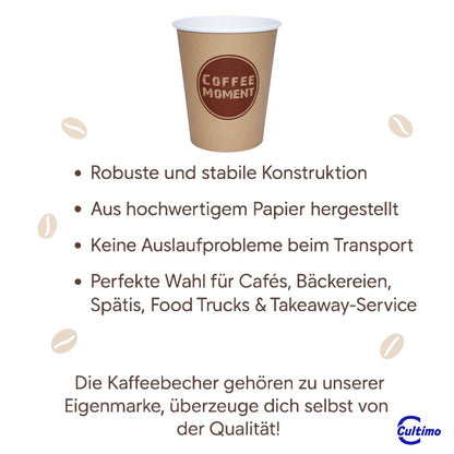 Kaffeebecher Einweg 200ml