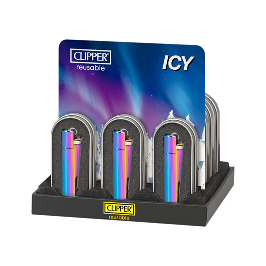 Clipper Metal Large Icy 12er Display