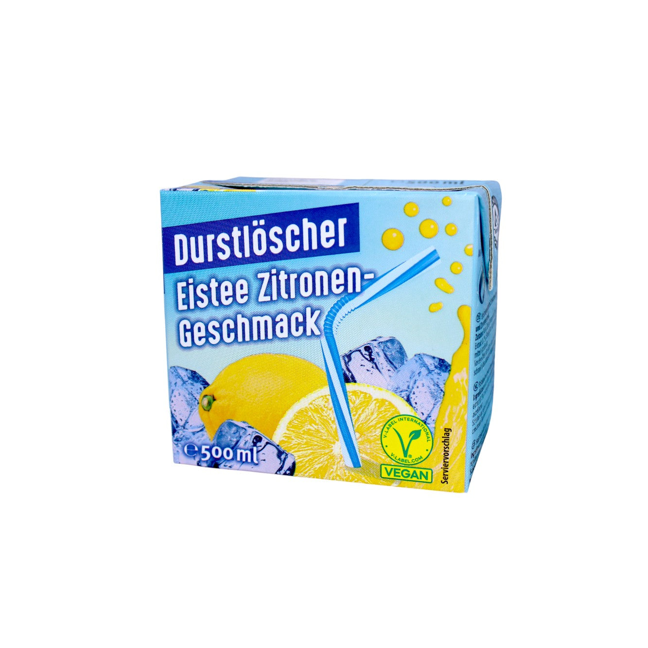 Durstlöscher Eistee Zitronen-Geschmack 12x 500ml