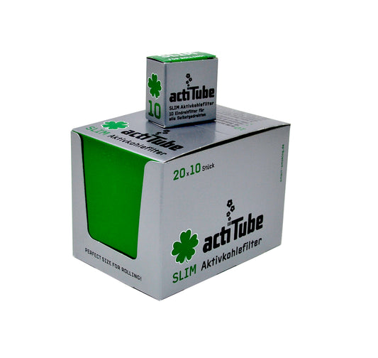 ActiTube Slim Aktivkohlefilter 7mm 20x10