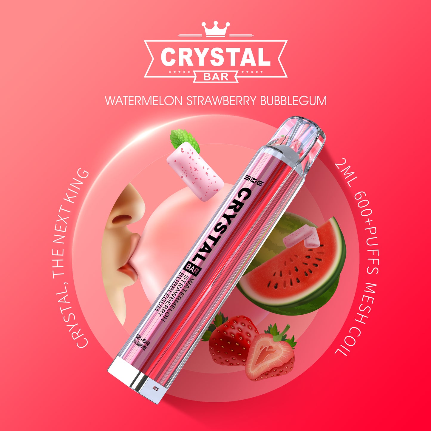 SKE Crystal Bar 600
