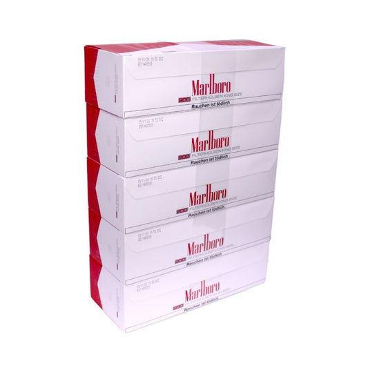 Marlboro Rot Hülsen 5x200