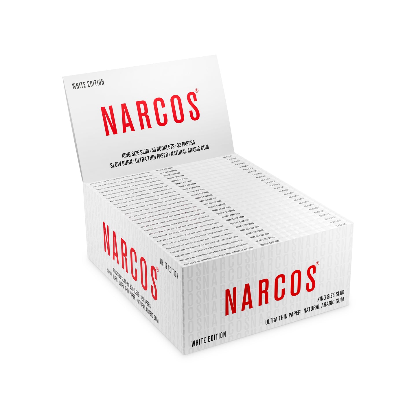 Narcos Slim Papers White