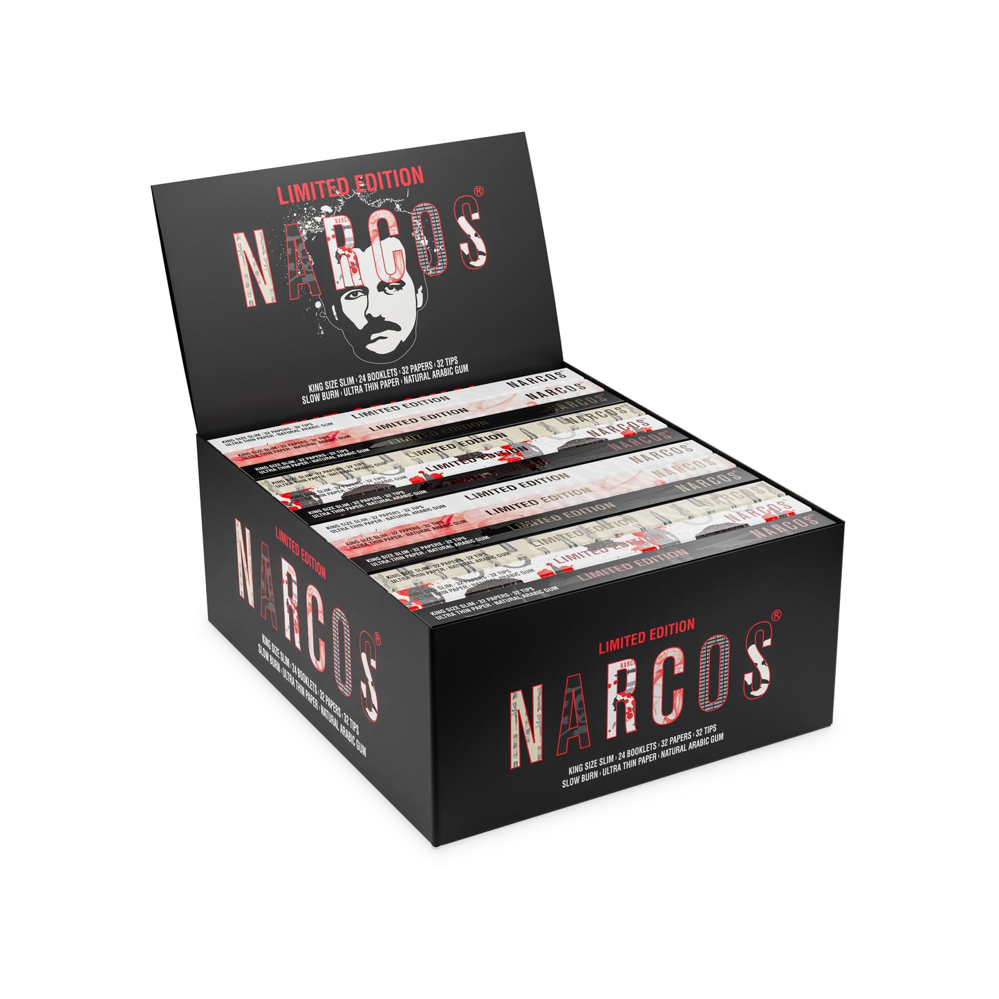 Narcos Slim Papers Limited + Tips