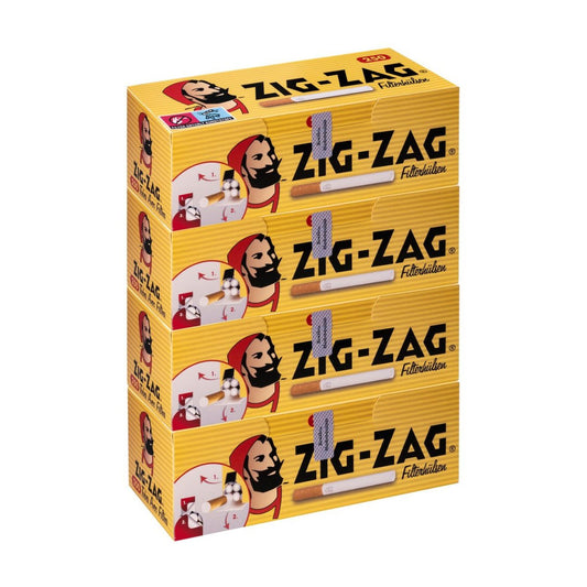 Zig-Zag Filterhülsen 4x250