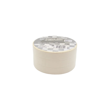 Krepp-Abdeckband 3 Rollen 18mm x 25m