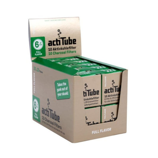 ActiTube Extra Slim Full Flavor Filter 6mm 20x10