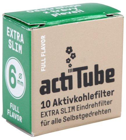 ActiTube Extra Slim Full Flavor Filter 6mm 20x10