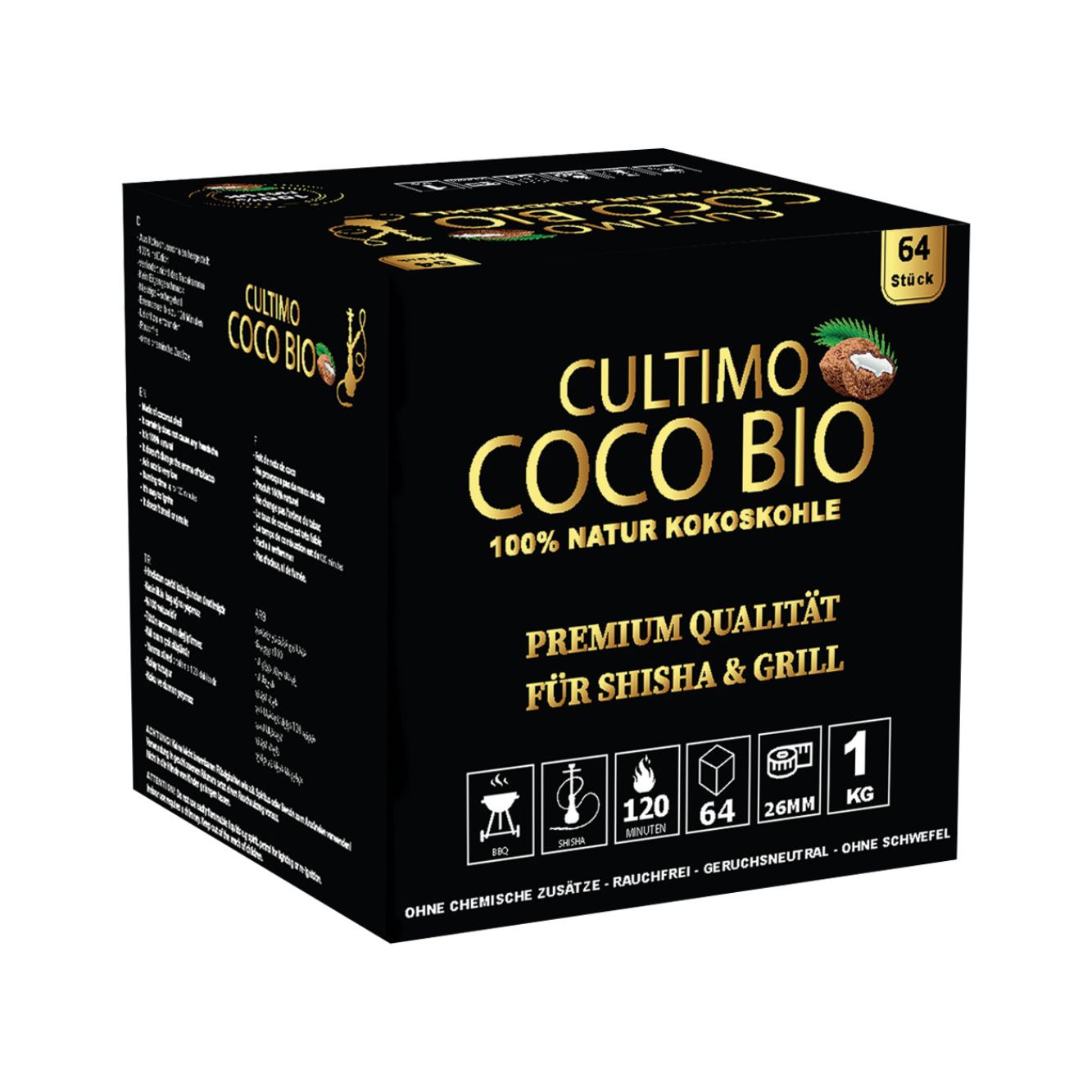 Coco Bio Shisha Kohle 1kg