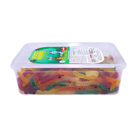 Crazy Worms Fruchtgummi 1000g