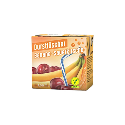 Durstlöscher Banane-Sauerkirsche 12x 500ml